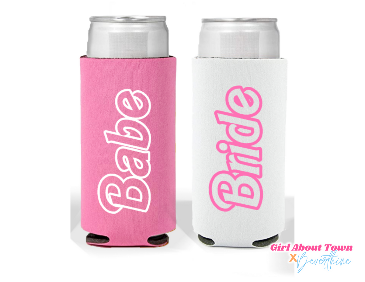 Barbie Slim Can Koozies