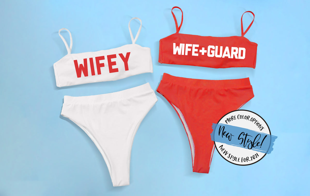 Wife Guards Bachelorette Bikini Bikini with Straps – BeEverthine