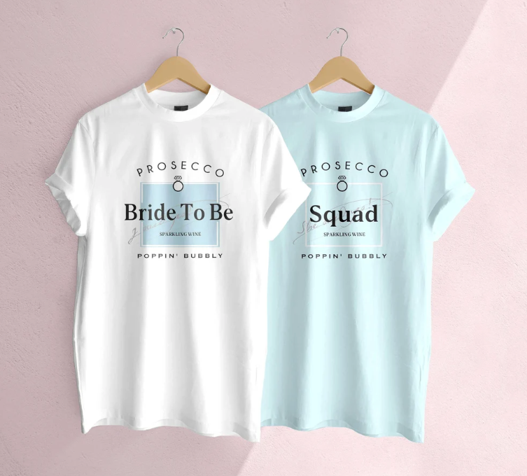 Prosecco Labels Unisex Crew Neck Short Sleeve Tshirt
